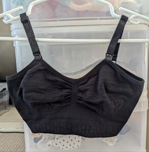 Kindred Bravely Sublime Pumping And Nursing Bra, Black, Small